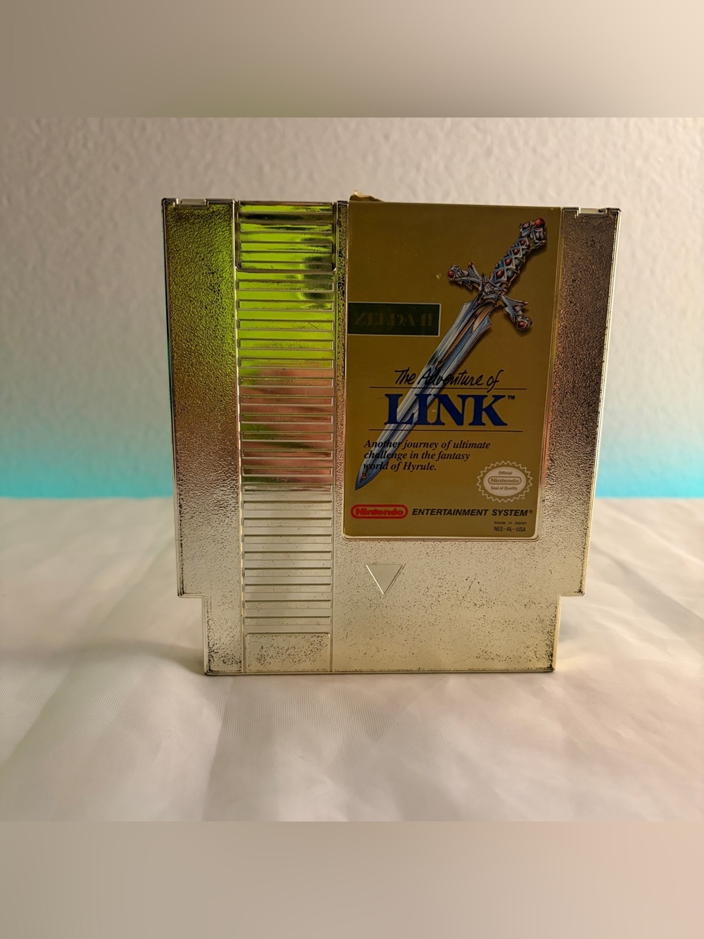 Zelda II The Adventure of Link (Nintendo NES, 1988) Tested & Works Authentic